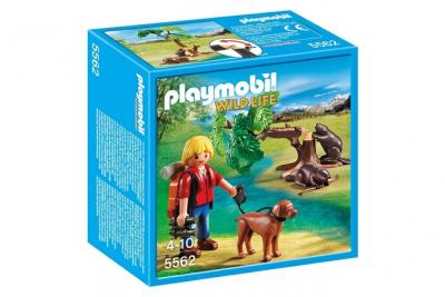 Playmobil 5562 - Randonneur Avec Castors