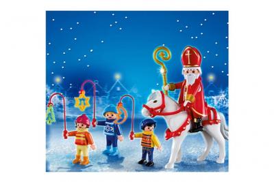 Playmobil Christmas 5593 Saint Nicolas avec enfants
