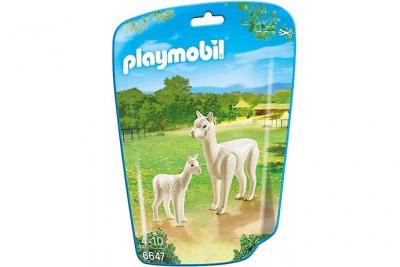 Playmobil 6647 - Alpaga Et Son Petit