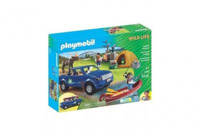 Campeurs Playmobil Wild Life avec pick up & tente 5669