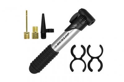 GUIZMAX Dunlop mini pompe &agrave; v&eacute;lo 20-46 cm noir