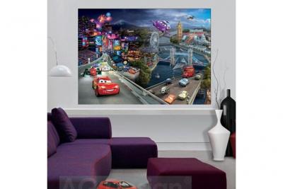 DISNEY Great-kidsbedrooms -Cars 2 Poster XXL