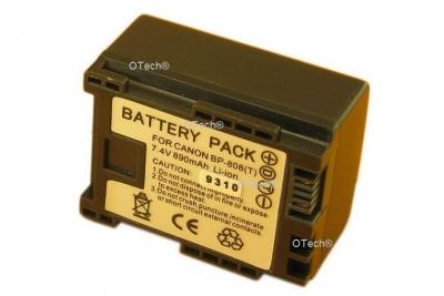  Batterie pour CANON LEGRIA FS21 - Garantie 1 an
