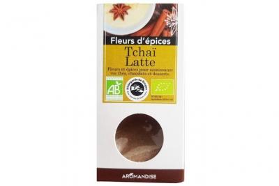 AROMANDISE Fleurs d'&eacute;pices bio Tchai Latte pour la cuisine 70g