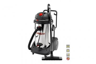 LAVORWASH Lavor Pro - Aspirateur eau et poussi&egrave;res 3 moteurs en inox 3600W 78L 195l/s - WINDY 378 IR