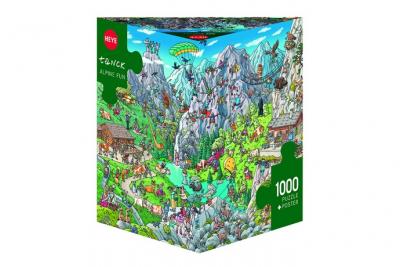 HEYE Amix - -29680 - Puzzle Classique - Alpine Fun - 1000 Pi&egrave;ces