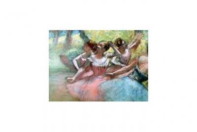 RAVENSBURGER Puzzle Degas Edgar - Quatre Ballerines sur la Sc&egrave;ne 