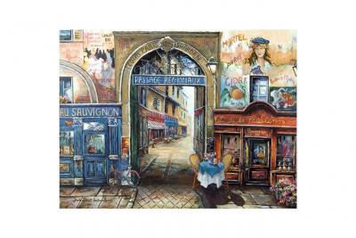 RAVENSBURGER Puzzle 1500 pi&egrave;ces  Passage &agrave; Paris 