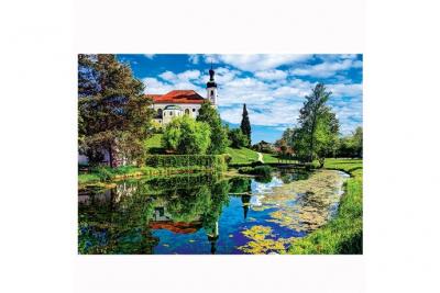 TREFL Puzzle 500 Pi&egrave;ces : Lac de Chiemsee, Bavi&egrave;re,  