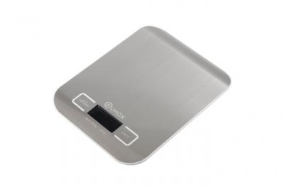 QUMOX  Balance de Cuisine 5kg/11lb / Balance Num&eacute;rique Balance de Pr&eacute;cision LCD 1g-5000g argent&eacute; 