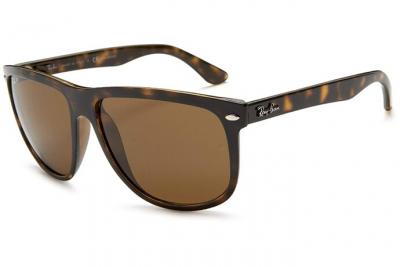 RAY BAN Ray-ban rb4147 tabac clair brun polaris&eacute; - medium-large - ecaille