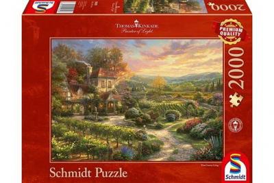 SCHMIDT SPIELE  Thomas Kinkade Puzzle 2000 pi&egrave;ces Multicolore