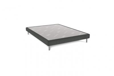 DUNLOPILLO Sommier  bellini anthracite 15 cm avec pieds 160x200