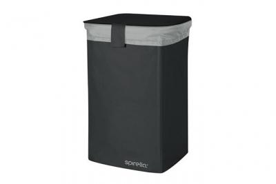  Spirella - Panier &agrave; linge classic l 50L Noir - Noir