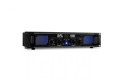 GENERIQUE Skytec SPL 1000 Amplificateur 2x 500W EQ - &Eacute;tages de sortie bicanaux