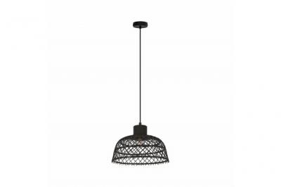 EGLO Ausnby plafonnier dome suspension noir