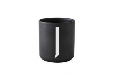 DESIGN LETTERS Tasse noire  -  - Noir - J