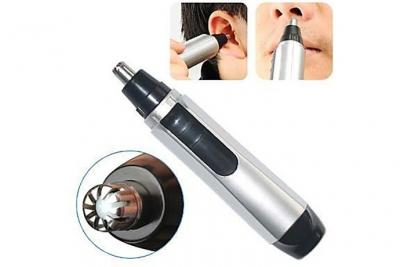ALPEXE Tondeuse &eacute;lectrique pour nez et oreille (alimentation 1 pile AA) 