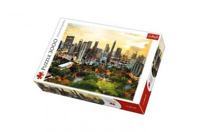 TREFL Puzzle 3000 Pi&egrave;ces : Coucher de Soleil &agrave; Bangkok,  