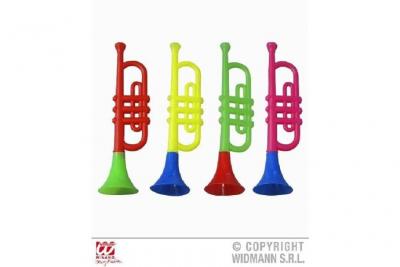 WIDMANN Trompette de Clown -  - 30 cm - PVC - Couleurs Assorties