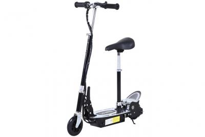 HOMCOM Trottinette &eacute;lectrique pliable pour enfants -  - 120 W - Noir - 8 km d'autonomie