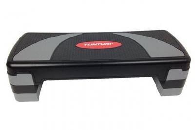TUNTURI  stepbank compact Aerobic 80 x 30 cm noir/gris