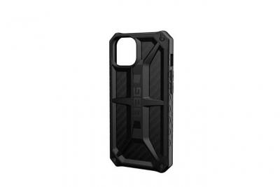 UAG Coque pour iPhone 13 Monarch Carbone Multicouche Antichoc Noir
