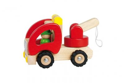 GOKI  - Camion d&eacute;panneuse en bois