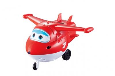 SUPER WINGS  figurines Scan &laquo; Parlez Flyer Jett 14 cm rouge 