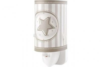 DALBER  63223L Nightlight Sweet Dreams Greis, Plastique, E14, Gris