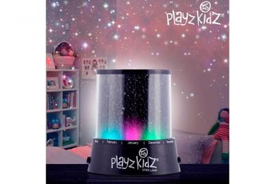 TOTALCADEAU Veilleuse lampe LED projection de ciel &eacute;toil&eacute;