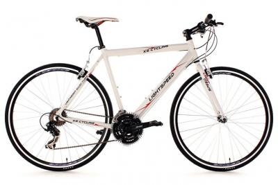 KS CYCLING V&eacute;lo route alu 28 pouces Lightspeed blanc TC 58 cm 
