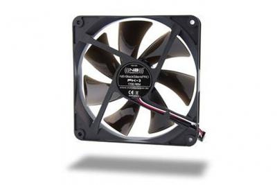 NOISEBLOCKER  BlackSilentPRO PK-3 - Ventilateur ch&acirc;ssis - 140 mm - noir