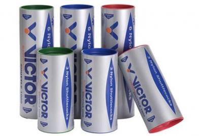 VICTOR  International Shuttle 1000 Volants de badminton Tube de 6 Moyen
