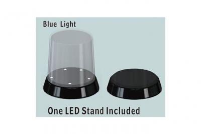 TRUMPETER  84 x 115mm Flat Top Display Case with optional LED base- -