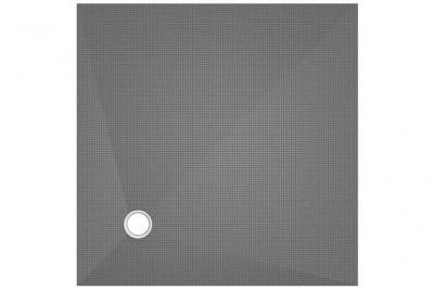WEDI Receveur carr&eacute;  Fundo Primo &eacute;coulement excentr&eacute; 1000x1000x40mm