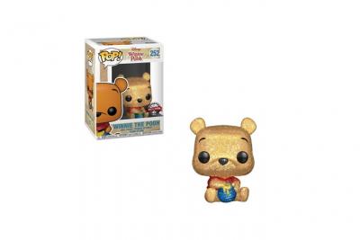 FUNKO Figurine Disney - Winnie The Pooh Seated Glitter Exclu Pop 10cm