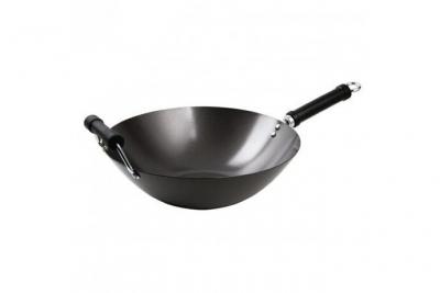 KITCHEN CRAFT  pure oriental wok anti-adh&eacute;sif acier carbone 35,5 cm