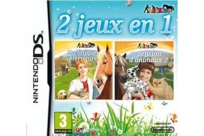 Ma Clinique V&eacute;t&eacute;rinaire + Ma Pension D'animaux 2 Nintendo Ds
