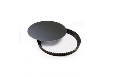 GOBEL  226430 Moule &agrave; Tarte 24 cm Fond Amovible Anti-Adh&eacute;rent