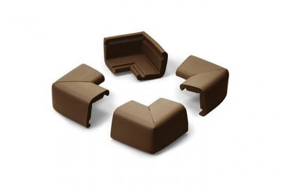 PRINCE LIONHEART Protection Grands Coins De Mousse Anti-Choc Chocolat