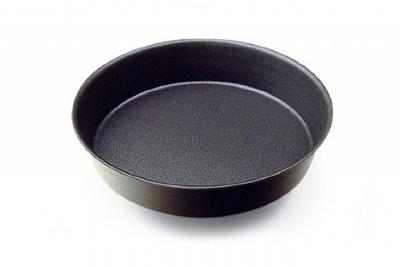 GOBEL  223730 Moule &agrave; Manqu&eacute; Rond Uni Bord&eacute; Anti-Adh&eacute;rent &Oslash; 20 cm