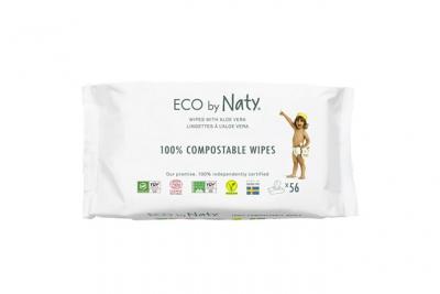  Naty 12 Packs De 56 Lingettes Douces Ecologiques &Agrave; Aloe Vera
