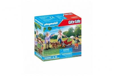Playmobil City Life 70990 Grands-parents avec petit-fils 