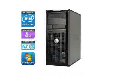 DELL Pc de bureau  780 Tour - Core 2 Duo 2.93 GHz - 4 Go 