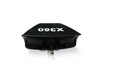 GENERIQUE Adaptateur Convertisseur Casque Et Micro - Prise Jack 3.5 Mm - Pour Microsoft Xbox 360 Xbox360 - Noir