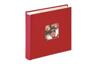 WALTHER+ DESIGN Walther Fun 10x15 Cm 200 Photos Memo Slip-in Photo Album Rouge