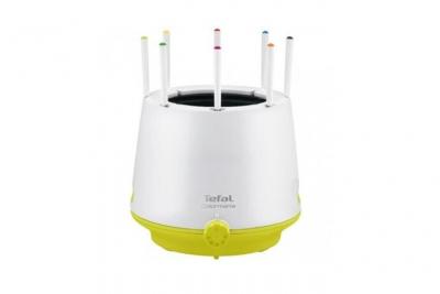 TEFAL Appareil &agrave; fondue pour 8 personnes blanc vert