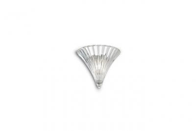 IDEAL LUX  013060 Santa AP1 Small TRASPARENTE, M&eacute;tal, E14, 40 W, Nacre
