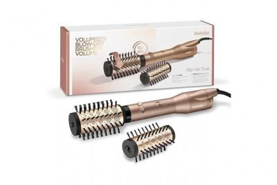 BABYLISS SHOT CASE -  AS952E BROSSE SOUFFLANTE ROTATIVE-Big Hair Dual 